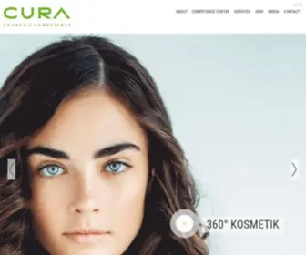 Curacosmetic.com(Cura) Screenshot