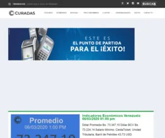 Curadas.com(Tu compañía en información) Screenshot