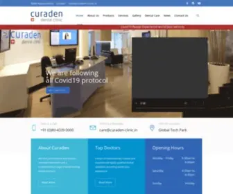 Curaden-Clinic.in(The Best Dental Care in Bangalore) Screenshot