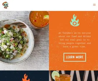 Curadero.com(Gaslamp Quarter Restaurant) Screenshot