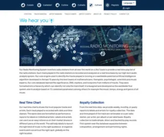 Curadio.net(RADIO MONITORING SYSTEM) Screenshot