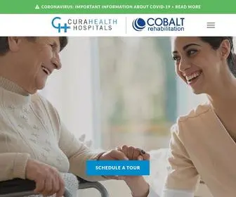 Curahealth.com(Long-term acute care (LTAC) hospitals and inpatient rehabilitation facilities (IRFs)) Screenshot