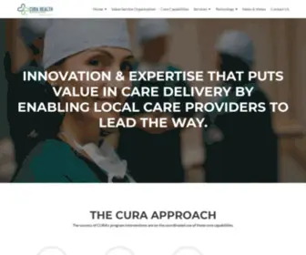 CurahealthmGt.com(Putting Value in Care Management) Screenshot