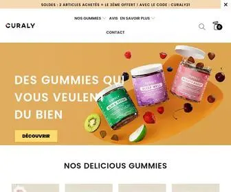 Curaly.fr(Gummies, Compléments alimentaires & Vitamines) Screenshot