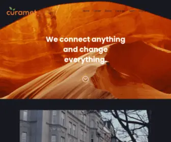 Curamet.se(Curamet-Ultimate Technology Solutions) Screenshot