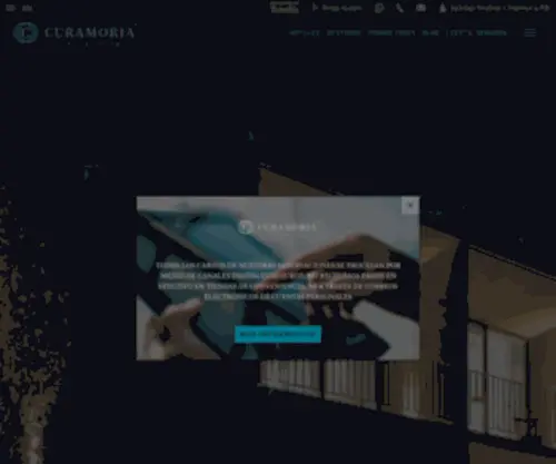 Curamoria.com(Hoteles Curamoria Collection) Screenshot