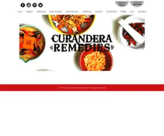 Curanderaremedies.com(Curandera Remedies) Screenshot