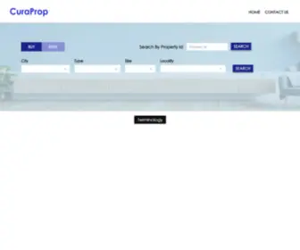 Curaprop.com(Cura Property Management) Screenshot