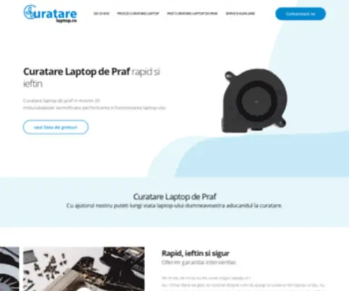 Curatarelaptop.ro(Sistem racire) Screenshot
