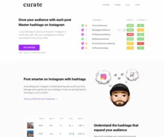 Curate-APP.com(Curate APP) Screenshot