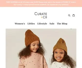 Curateandcompany.com(Curate) Screenshot