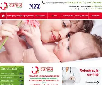 Curatecm.pl(Centrum Medyczne) Screenshot