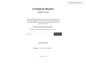 Curatedbymavens.com(Curated by Mavens) Screenshot