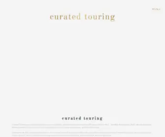 Curatedtouring.com(Curated Touring) Screenshot