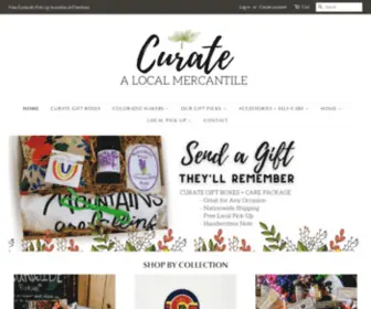 Curatemakersmarket.shop(Your online happy place for boutique style shopping. Denver based Curate Mercantile) Screenshot