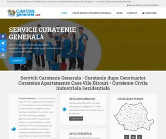 Curatenie-Generala.com(Curatenie dupa Constructor Curatenie Apartamente Case Vile Birouri) Screenshot
