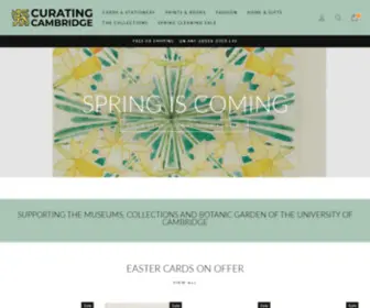 Curatingcambridge.co.uk(Curating Cambridge Shop) Screenshot