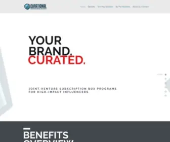 Curational.com(Your Brand) Screenshot