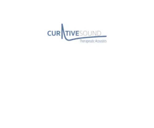 Curative-Sound.com(Curative Sound) Screenshot