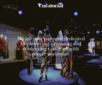 Curatorial.com(Assistance) Screenshot