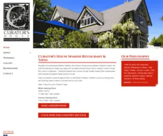 Curatorshouse.co.nz(Curators House) Screenshot