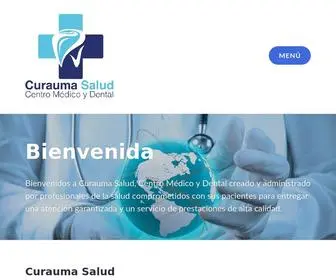 Curaumasalud.com(Bienvenida) Screenshot