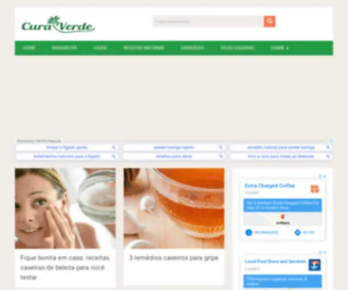 Curaverde.com.br(Curaverde) Screenshot