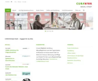 Curaviva-BS.ch(Engagiert für das Alter) Screenshot