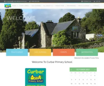 Curbarprimary.co.uk(Curbar Primary School) Screenshot