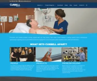 Curbellmedical.com(Curbell Medical) Screenshot