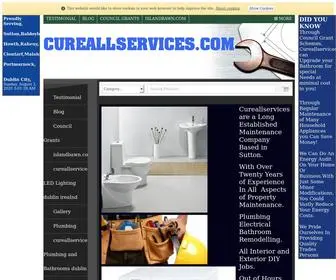 Cureallservices.com(Washing machine repairs electrical aplliance repairs dublin) Screenshot