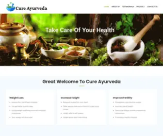 Cureayurveda.in(Cureayurveda) Screenshot