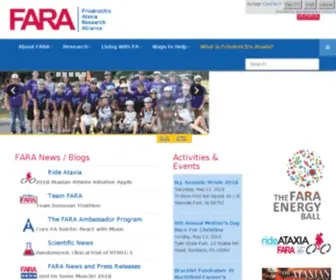 Curefa.org(FARA) Screenshot