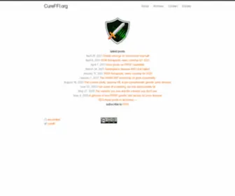 Cureffi.org(CureFFI) Screenshot