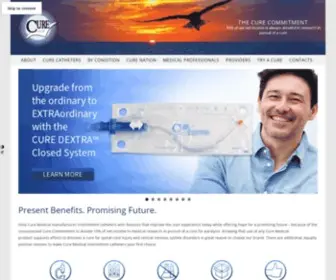 Curemedical.com(Cure Medical) Screenshot