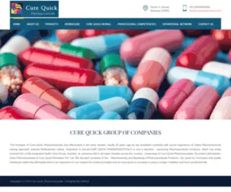 Curequickpharma.com(Curequickpharma) Screenshot