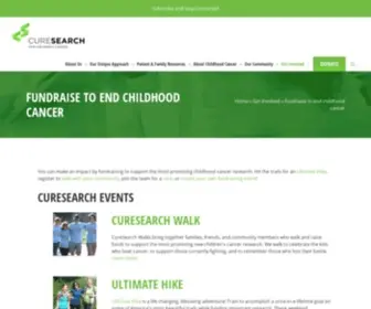 Curesearchevents.org(Curesearchevents) Screenshot