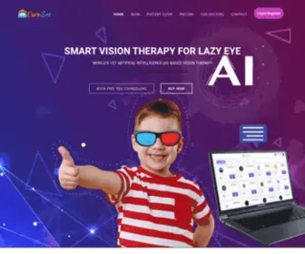 Curesee.com(CureSee Vision Therapy) Screenshot