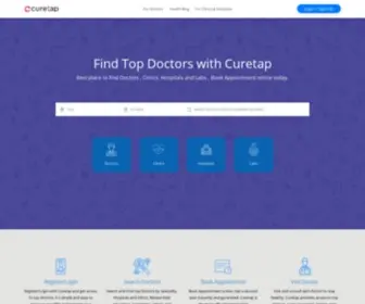 Curetap.in(Find top doctors with Curetap) Screenshot