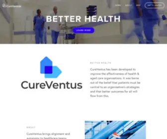 Cureventus.com(Better Health) Screenshot