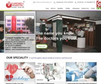 Curewellhospital.com(Curewellhospital) Screenshot