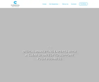 Curgoal.com(Curgoal Digital Marketing) Screenshot