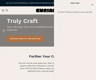 Curiada.com(Quality Spirits) Screenshot