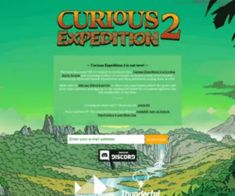 Curious-Expedition.com(Curious Expedition 2) Screenshot