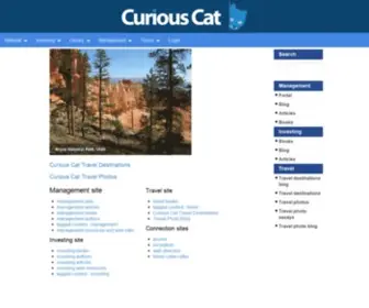 Curiouscat.net(Curious Cat Web Site Network) Screenshot