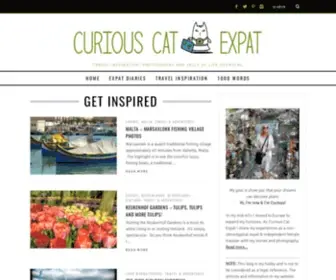Curiouscatexpat.com(Travel Blog) Screenshot