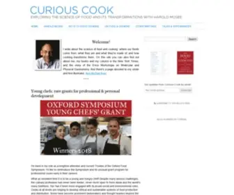 Curiouscook.com(Curious Cook) Screenshot