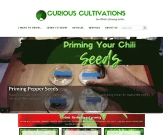 Curiouscultivations.com(Indoor Gardening) Screenshot