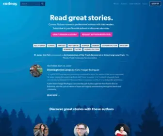 Curiousfictions.com(Curious Fictions) Screenshot