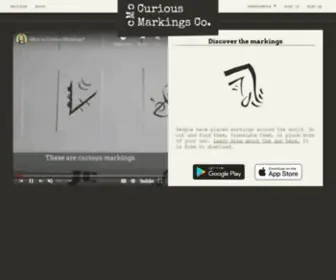 Curiousmarkings.com(Curious Markings Co) Screenshot